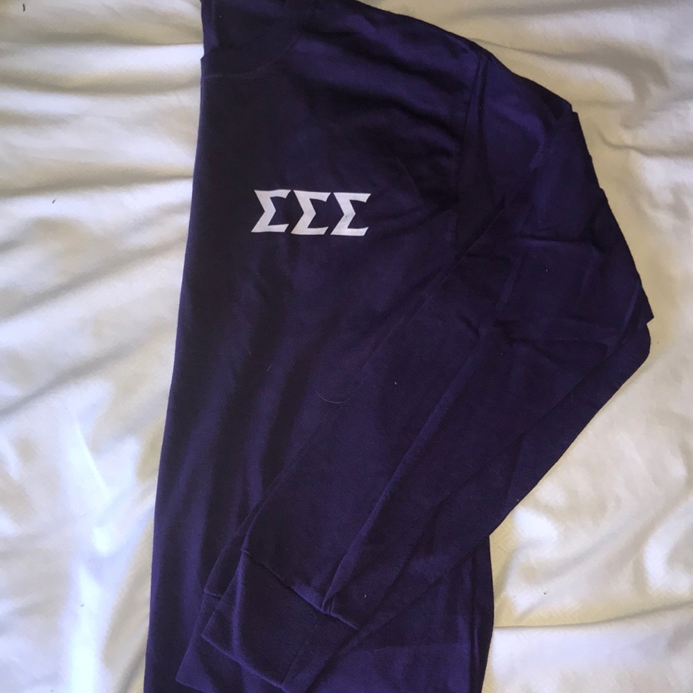 Sigma sigma sigma long sleeve T-shirt